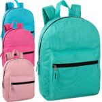 15-Inch Basic Backpack - Assorted Colors - Image 4