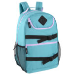 18-Inch Double Buckle Backpack with Laptop Section - 4 Girls Colors - Image 2