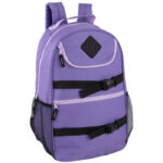 18-Inch Double Buckle Backpack with Laptop Section - 4 Girls Colors - Image 3